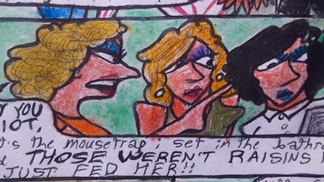 The She-Stooges - Raisin Crazies (HILARIOUS 7-panel comic)🐁🍇🤢🤣 смотреть онлайн