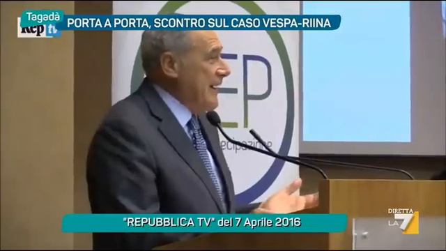 Porta a Porta, scontro sul caso Vespa смотреть онлайн