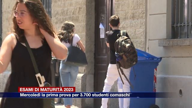 Etg - Esami Di Maturità 2023. Mercoledì La Prima Prova Per 3.700 Studenti Comaschi