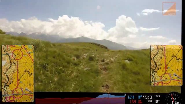 TMO - Cima di Medeglia - 11.06.2023 - Headcam Orienteering смотреть онлайн