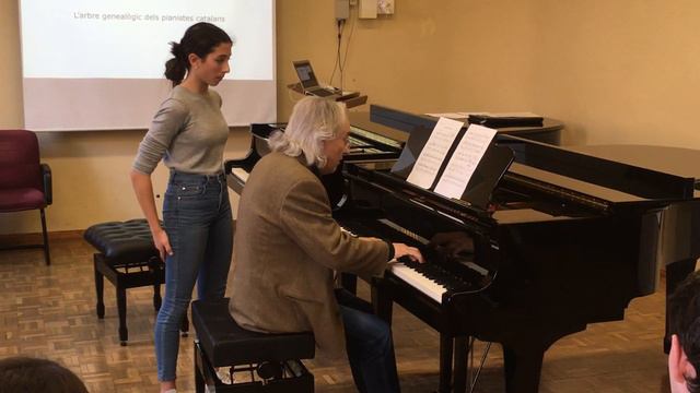 190322 Professor Jordi Camell Clase magistral Promenade en fanfare, Victor Estapé смотреть онлайн