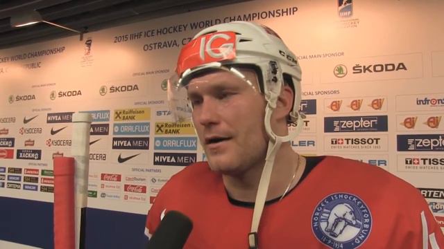 Patrick Thoresen po porážce Norů s Ruskem 2:6 смотреть онлайн