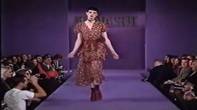 Anna Sui 1993 Spring Summer Collection