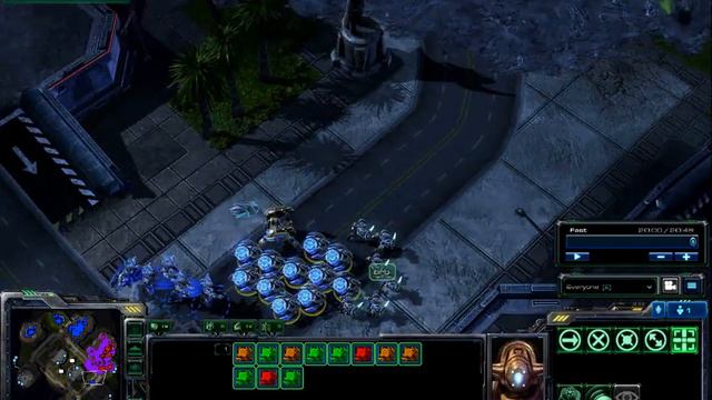 Starcraft 2 Beta Psi Storm смотреть онлайн