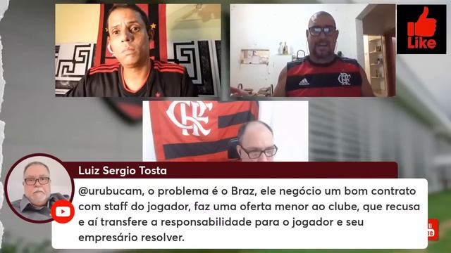 FLAMENGO SE REAPRESENTA NO NINHO DO URUBU, LUIS ARAUJO CAMISA 7, JORNALISTA DETONA MARCOS BRAZ смотреть онлайн