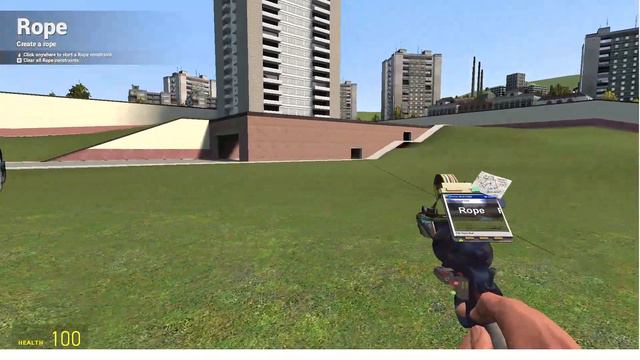 running from nextbots in Gm_construct смотреть онлайн