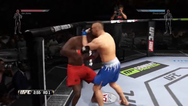 EA SPORTS™ UFC® PS4 бои онлайн за любимого Charles David Liddell #3 смотреть онлайн
