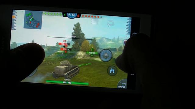 WOT World Of Tanks android Xperia SP смотреть онлайн
