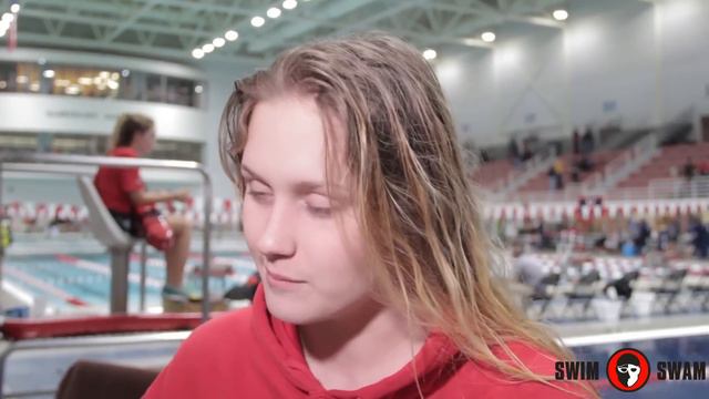 What is Olivia Smoliga excited about at the Georgia Invite? смотреть онлайн