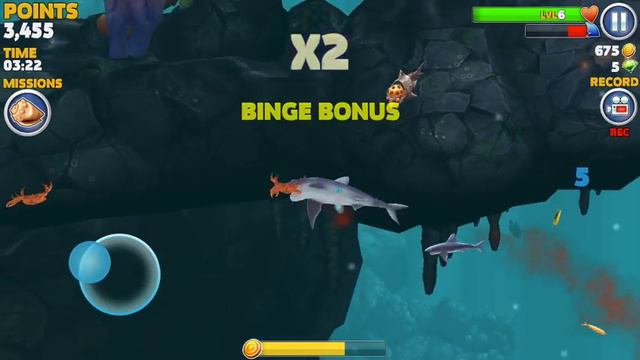 Πολλές τσούχτρες(hungry shark evolution) смотреть онлайн
