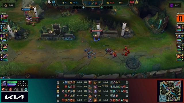 G2 vs. MAD | 2021 LEC Spring Week 1 Day 1 смотреть онлайн