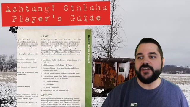 Character Creation in 2d20 Achtung! Cthulhu смотреть онлайн