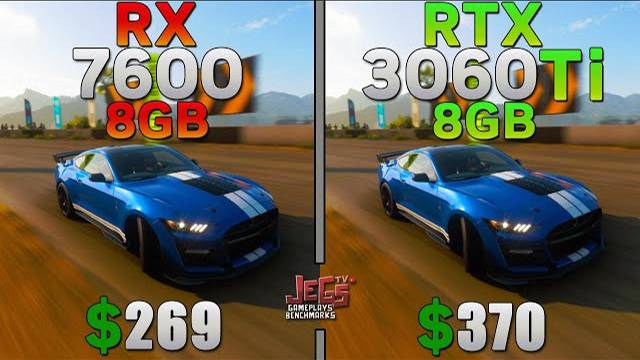 RX7600 8GB Vs RTX3060TI 8GB