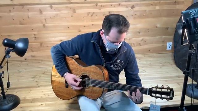 Bedell Limited Edition Pele Parlor KOA-KOA Acoustic Guitar смотреть онлайн
