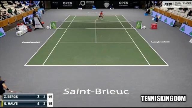 Zizou Bergs Vs Quentin Halys SAINT-BRIEUC 2022 Highlights