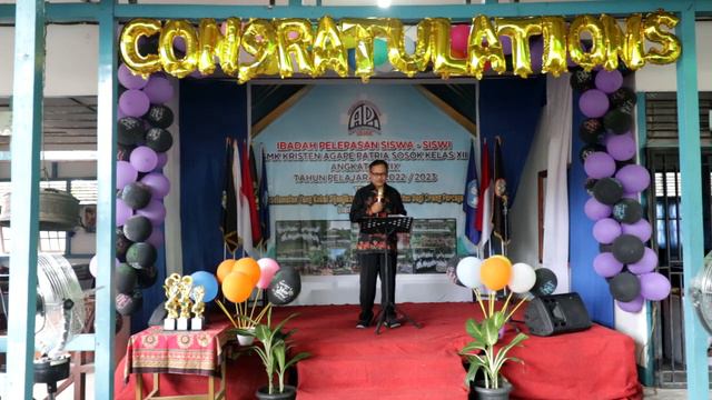 Part 1 Of 2 Pelepasan Siswa Siswi SMK Agape Patris Sosok Kelas XII Angkatan XIX