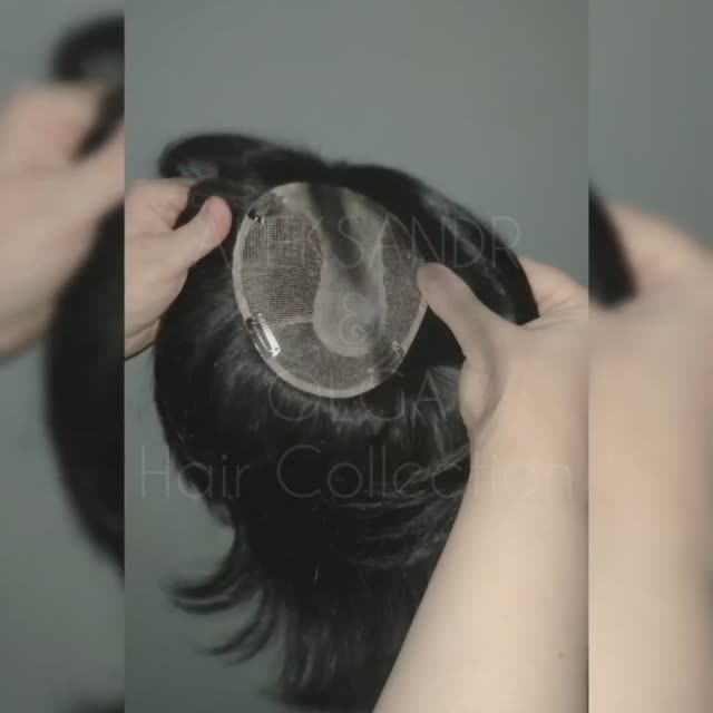 Теменная НАКЛАДКА на сетке, с Пробором #натуральнаянакладка #теменнаянакладка, #изделияизволос смотреть онлайн