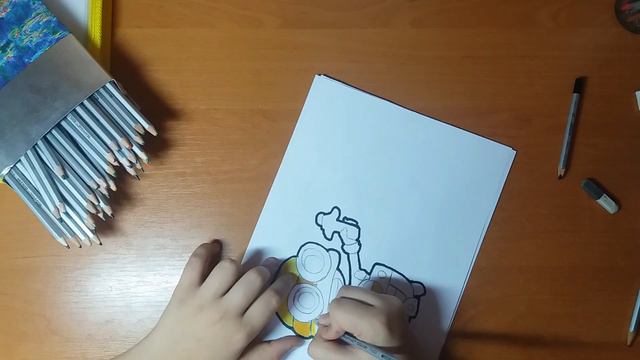 КАК НАРИСОВАТЬ КАРЛА ИЗ BRAWL STARS