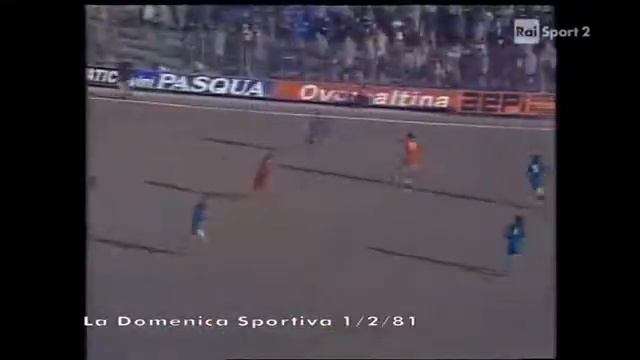 1980-1981 Inter Vs Catanzaro 2-2