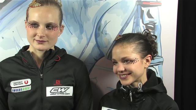 IM INTERVIEW: Evelyn Freund Und Stefanie Millinger Sieger World Cup Pas De Deux...
