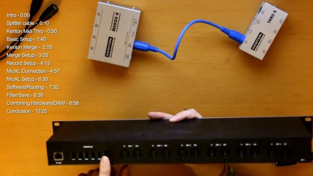 Best Midi Box For A Complex Hardwaresynth Setup (Kenton MIDI Thru vs. mioXL Comparison/Review) смотреть онлайн