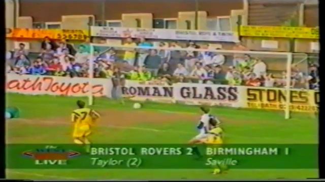 01-05-1993 Bristol Rovers 3 Birmingham City 3 смотреть онлайн