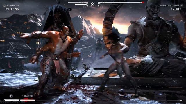 MKX KINTARO Gameplay MOD SKIN Highest Settings 1080p 60Fps смотреть онлайн