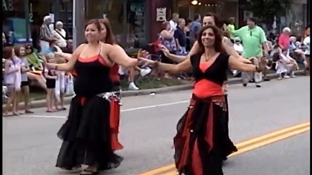 Belly Creations Belly Dance Olmsted Falls Parade 8-2011