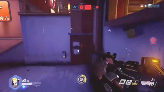 OVERWATCH (Online Quick Play) - SOLDIER 76 Vs. WINSTON смотреть онлайн