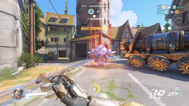 Overwatch Солдат 76 и Гендзи | Снято с помощью GeForce GTX смотреть онлайн