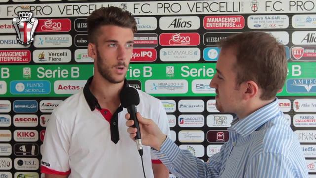 PRO VERCELLI-LATINA 1-1: intervista a Mattia Bani смотреть онлайн