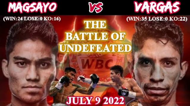Mark Magsayo vs Rey Vargas Full Fight смотреть онлайн