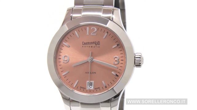 Eberhard Aiglon Dame 35mm Bronze Dial Steel Bracelet 41035.S CA смотреть онлайн