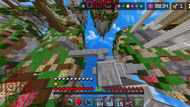 hive skywars kits gameplay/mobile gameplay/asain John 25k texture pack and skin смотреть онлайн