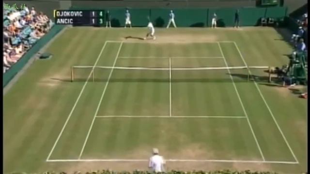 Novak jokovic vs Mario Ancic Wimbledon 2006 R16 Highlights (Classic Tennis Match) смотреть онлайн