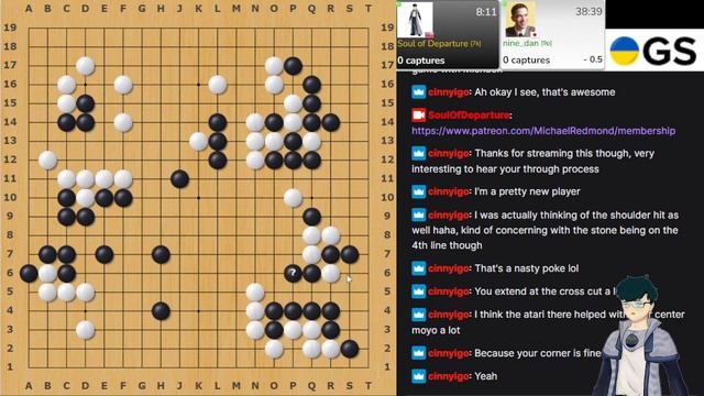 Teaching game with Michael Redmond смотреть онлайн