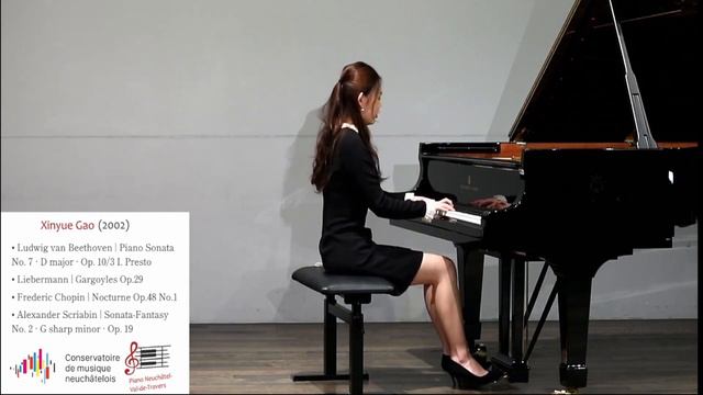 Chopin Nocturne Op.48 Nr.1*Xinyue Gao смотреть онлайн