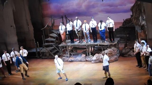 Curtain Call in "The book of Mormon" on Broadway 1.14.22 смотреть онлайн