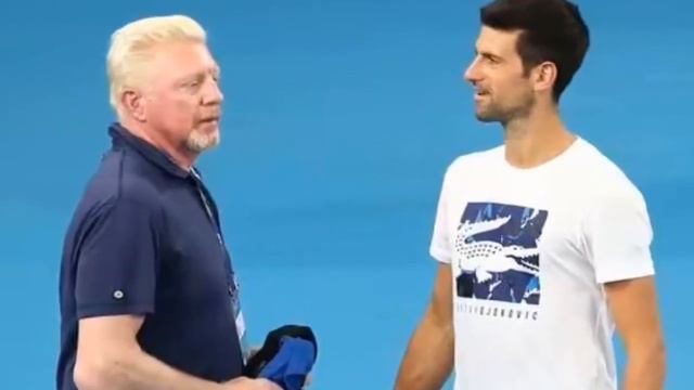 Boris Becker defends Novak Djokovic behaviour at Aus Open - 'You think he's bluffing'【News】 смотреть онлайн
