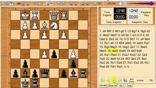 Garry kasparov and torre eugenio 1987 brussels == 620 смотреть онлайн