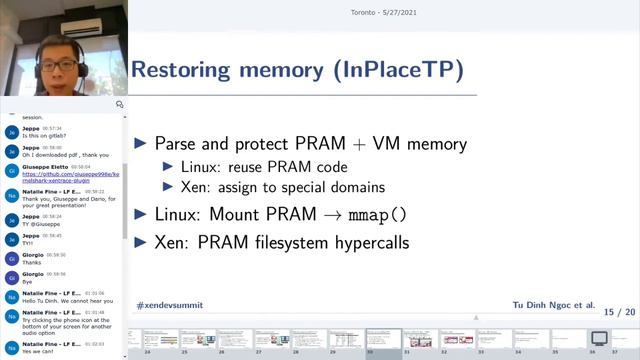 Live Replacing Xen with KVM (and vice versa) in 10 seconds - Tu Dinh Ngoc, IRIT смотреть онлайн