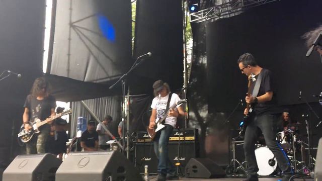The Ganjas + Jack Endino Stage Skylab En Órbita Festival Planetario Santiago Chile 16-12-2017