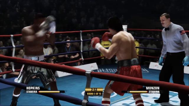 Carlos Monzon VS Bernard Hopkins - Fight Night Champion смотреть онлайн