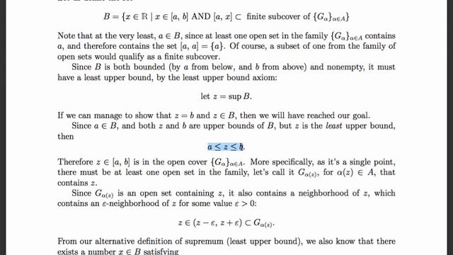 Compactness and the Heine-Borel Theorem смотреть онлайн