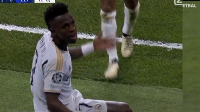 🙆🤯 Vinicius Junior escape red card for aggressively pushed RB Leipzig's Willi Orban on throat смотреть онлайн