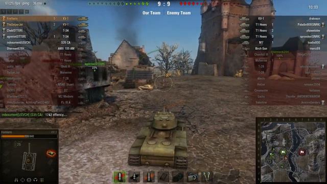 World of Tanks: KV-1 (9 kills) in Erlenberg 29 Sep 13 [plus kid track] (Radley Walters) смотреть онлайн