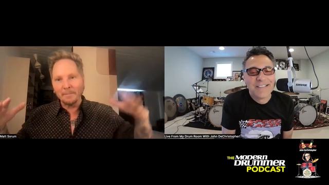 E87: Live From My Drum Room With Matt Sorum! 5-9-22 смотреть онлайн