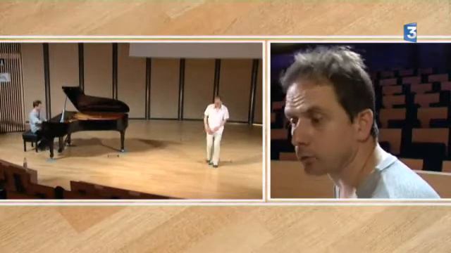 Reportage TV Fabien Ruiz (claquettes / tap dance) + Karol Beffa (piano) Festival d'Obernai 2012 смотреть онлайн
