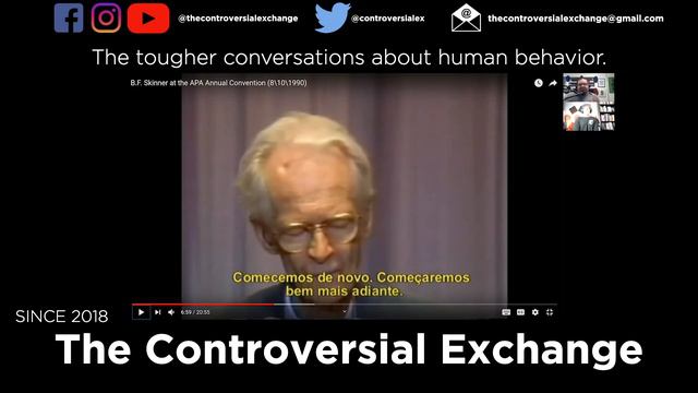 Reacting To BF Skinner's 1990 APA Speech | TCE #016