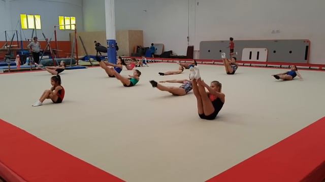 GARA ADDOMINALI  Ginnastica Artistica CSB